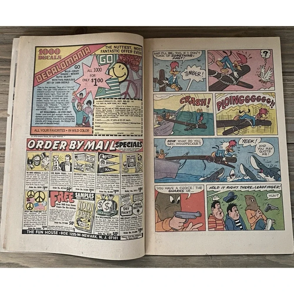 VTG‎ Woody Woodpecker #130 WHITMAN (1973 Series)  (GOLD KEY) Comics Book